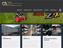 Tablet Screenshot of cadcodist.com